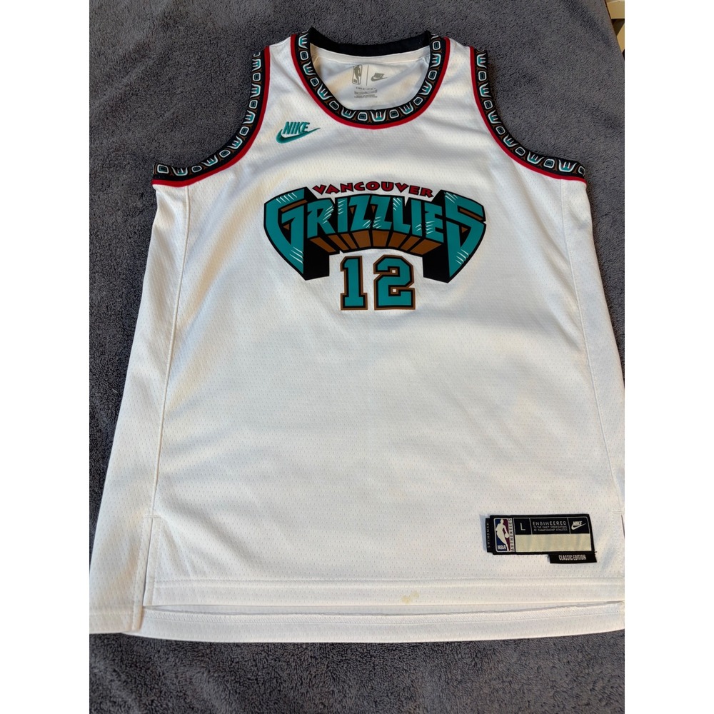 Nike Ja Morant Memphis Grizzlies Vancouver Classic Edition Jersey Youth Large 12